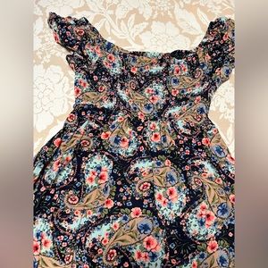 Women’s floral maternity dress